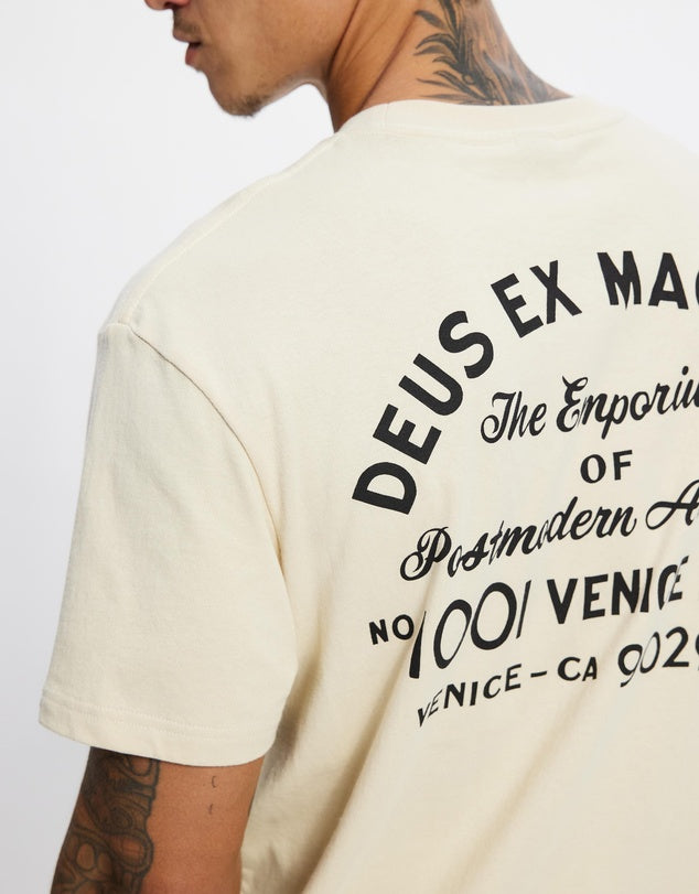 Deus Ex Machina | Le T-shirt ''Fast Lodgne'' - beige