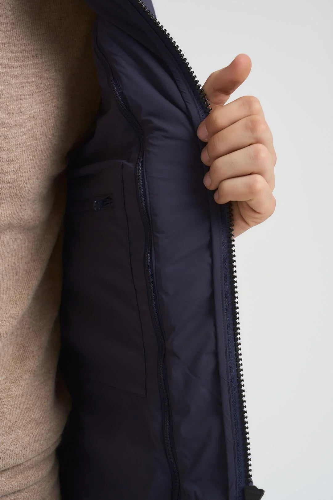 Colmar | Le Manteau Blazer avec plastron - Marine