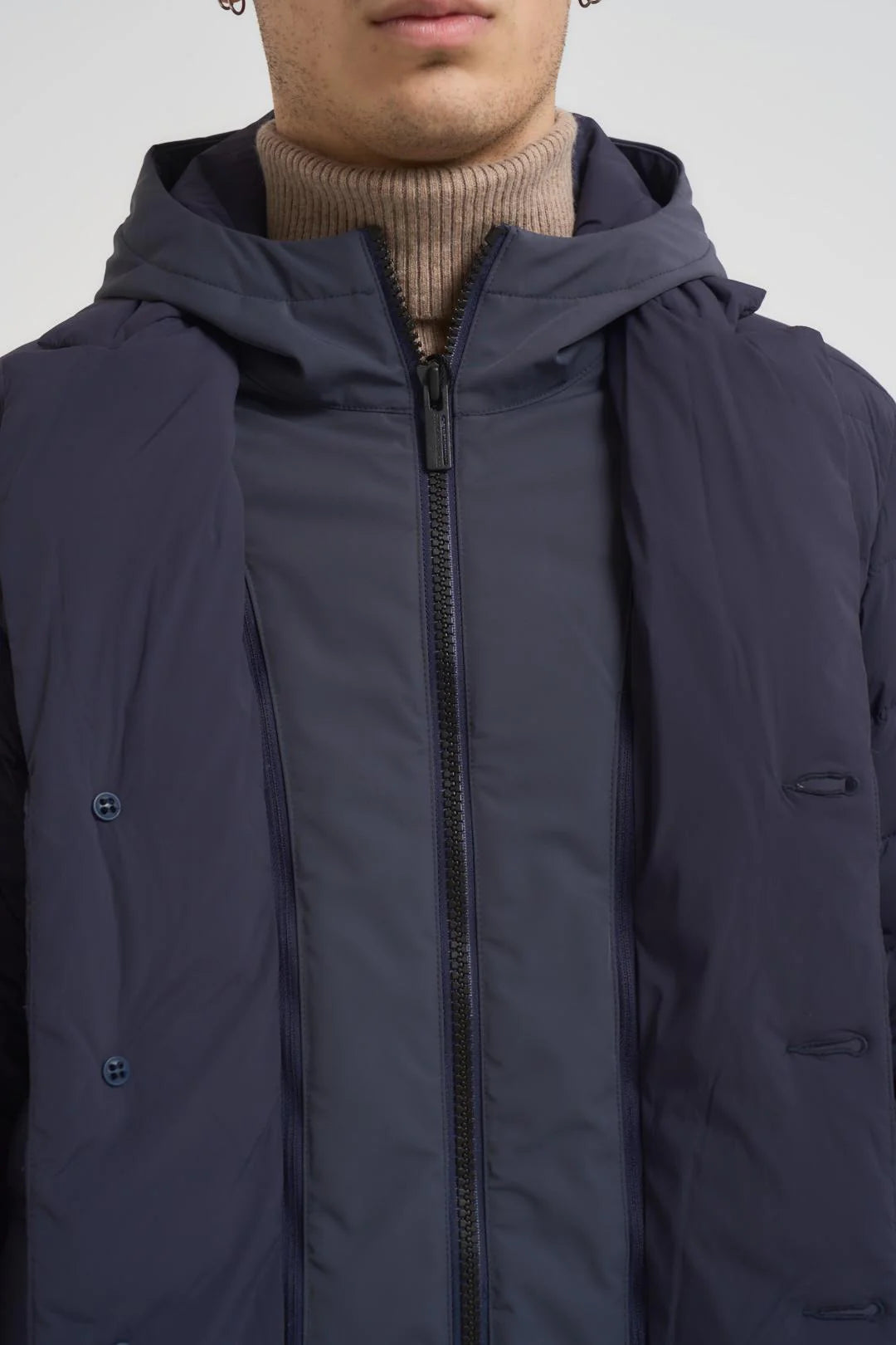 Colmar | Le Manteau Blazer avec plastron - Marine