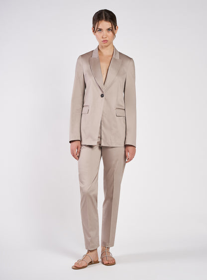 Camicettasnob | Pantalon "GENES" - Taupe