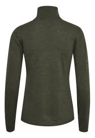 Culture | Pull  'Anne Marie'- Vert Olive