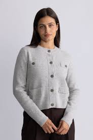 SAND Copenhagen | Cardigan "Vusala" - Gris