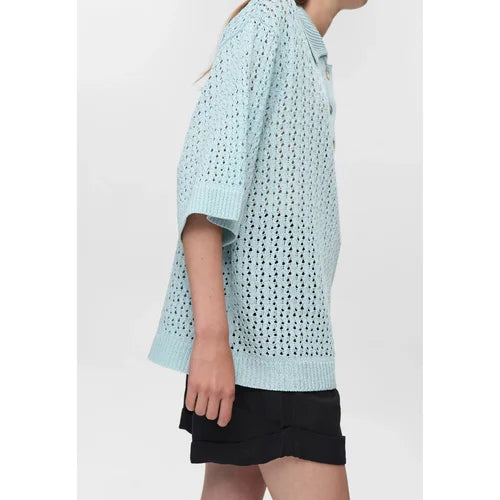 MINIMUM | Polo 'Anabelle' | Bleu
