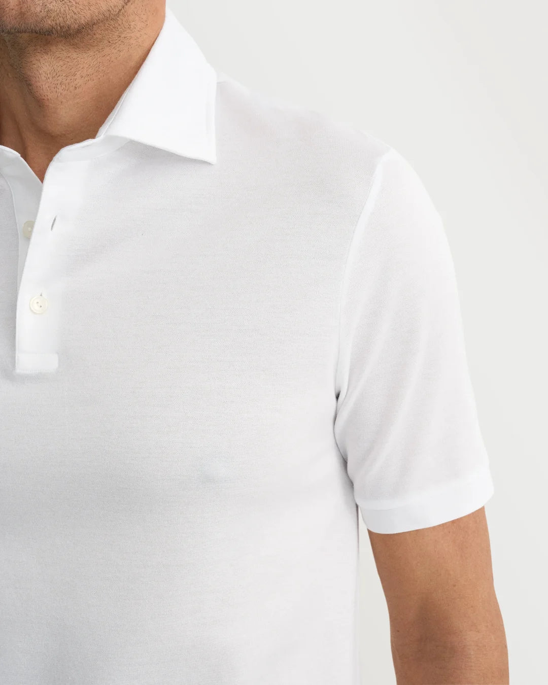 Eton | Le polo Filo di Scozia - White