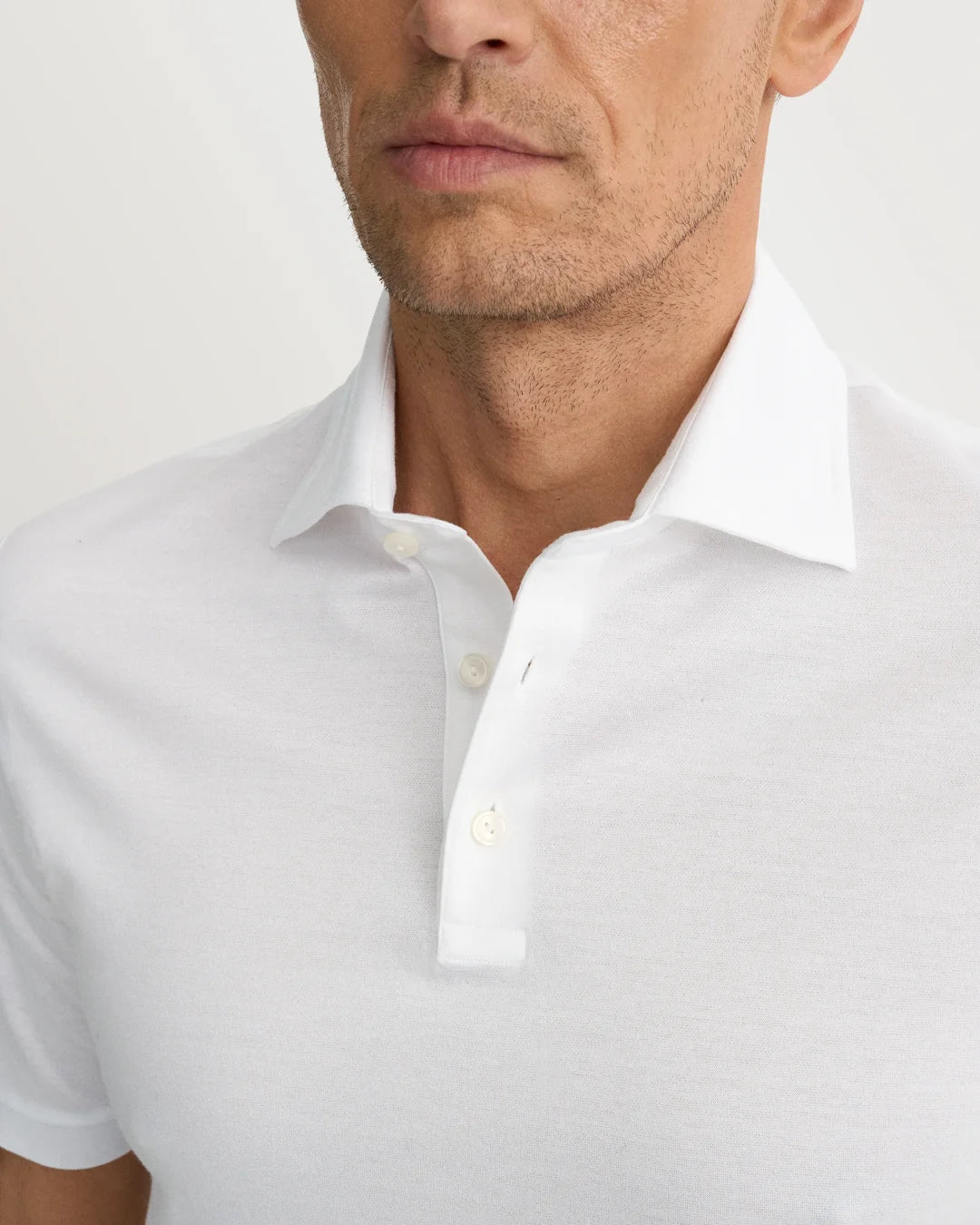 Eton | Le polo Filo di Scozia - White