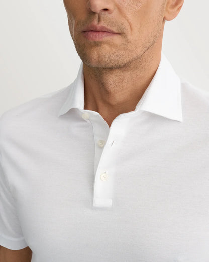Eton | Le polo Filo di Scozia - White