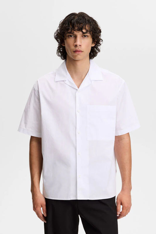 J.Lindeberg | Chemise de vacances en coton "Ellis" - Blanc