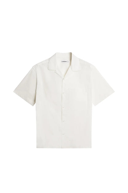 J.Lindeberg | Chemise de vacances en coton "Ellis" - Blanc