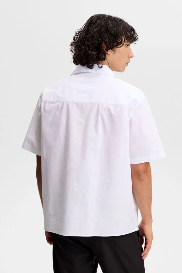J.Lindeberg | Chemise de vacances en coton "Ellis" - Blanc