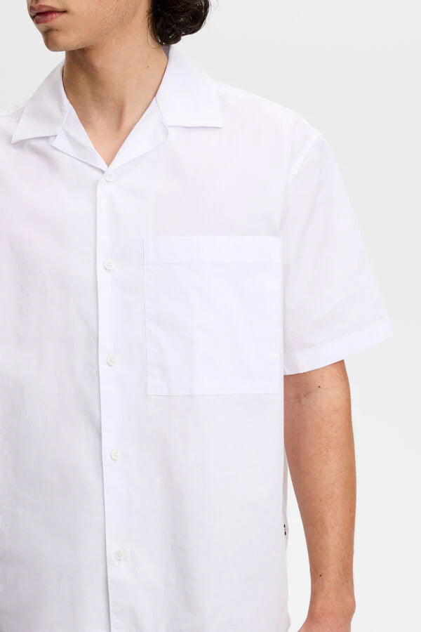 J.Lindeberg | Chemise de vacances en coton "Ellis" - Blanc