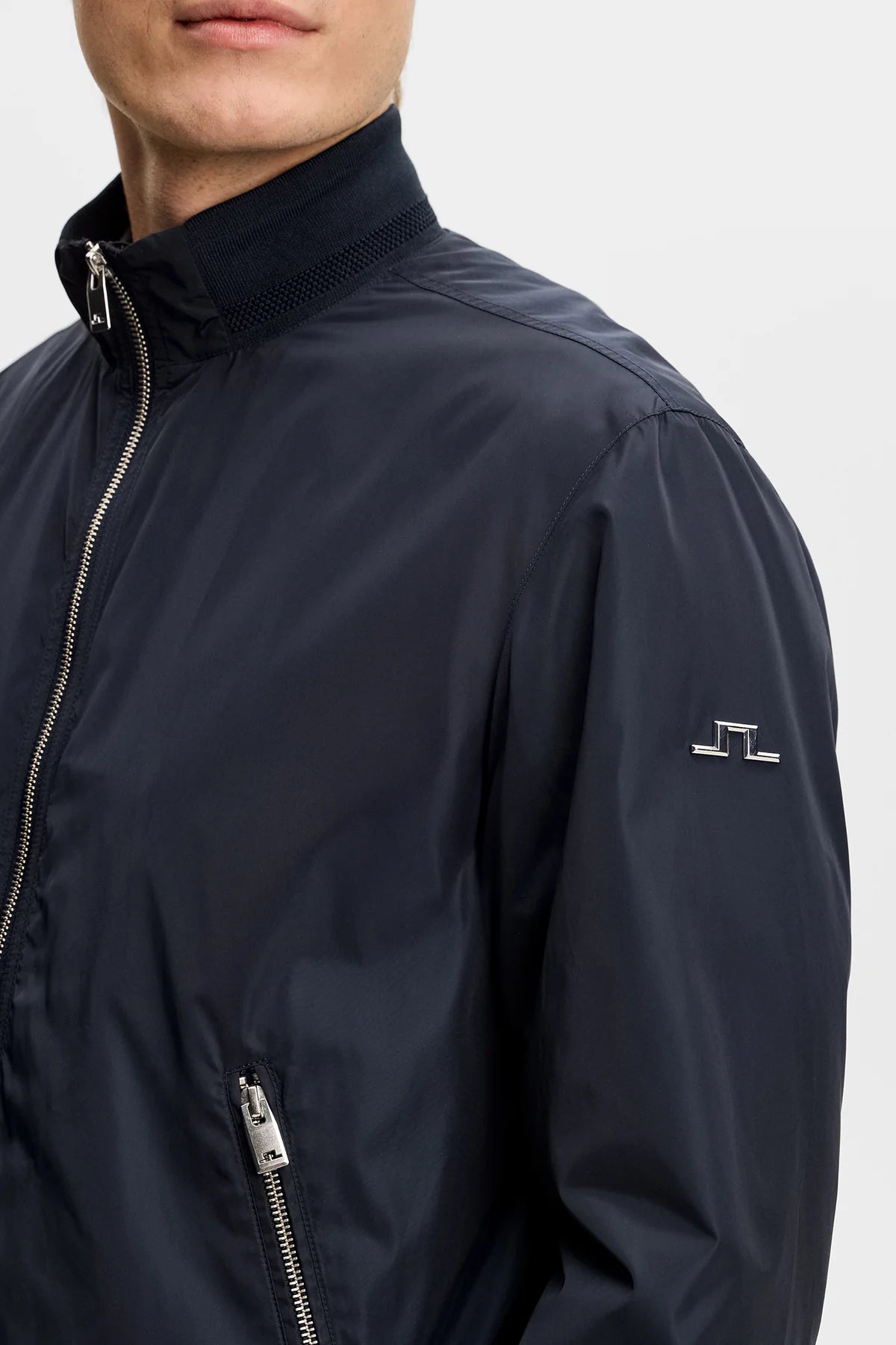 J.Lindeberg | Veste "Kevin Poly" - Bleu Marine