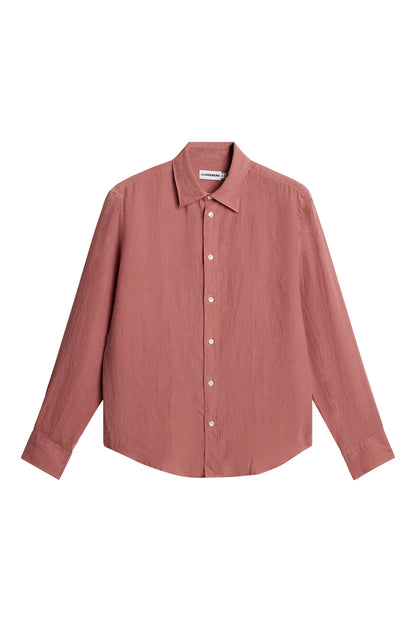J.Lindeberg | Chemise en lin "Zachary" - Rose Fanée