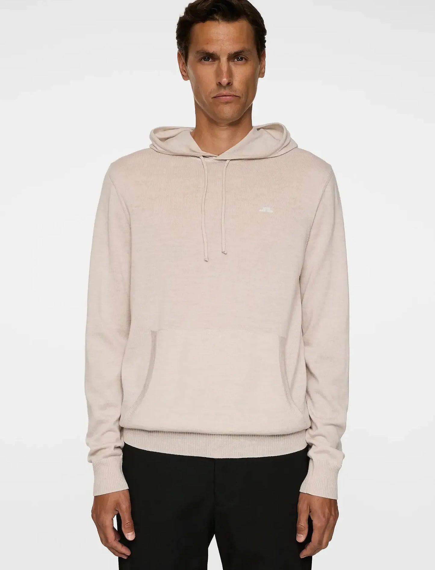 J.LINDEBERG | Hoodie "Karl" Merino  - Beige