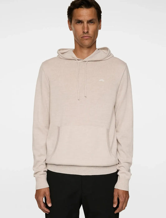 J.LINDEBERG | Hoodie "Karl" Merino  - Beige