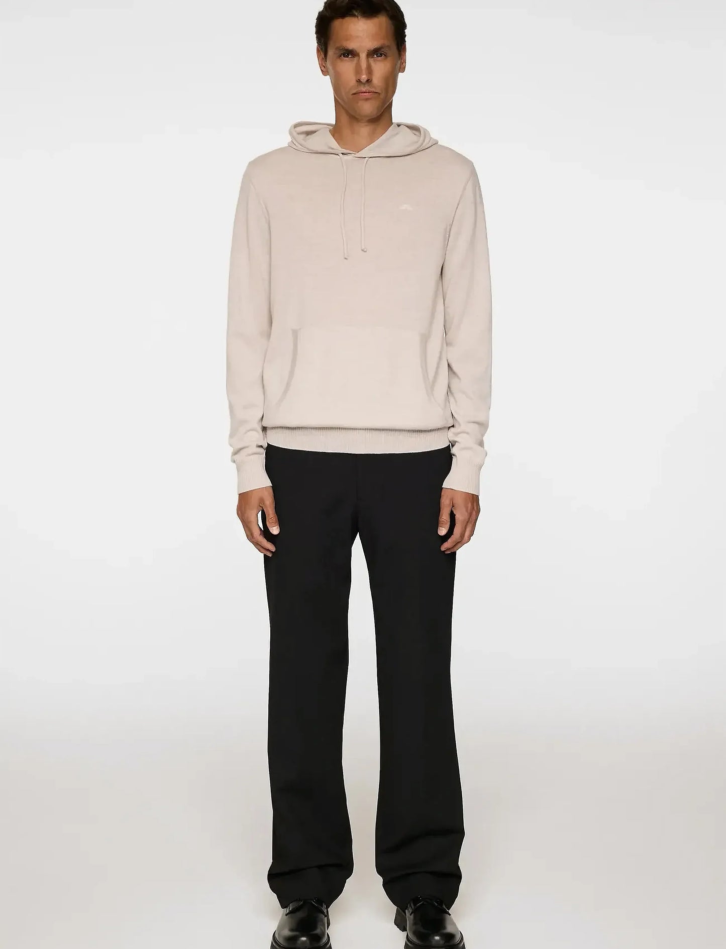 J.LINDEBERG | Hoodie "Karl" Merino  - Beige