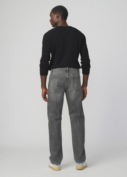 JOE'S | Henley en maille gaufrée - Noir