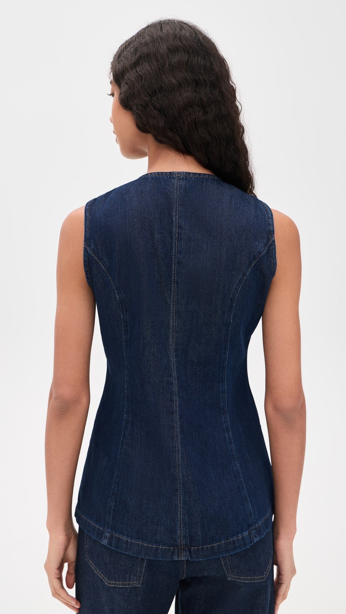 JOE'S | Veste denim 'Seamed Tunic'| Bleu foncé