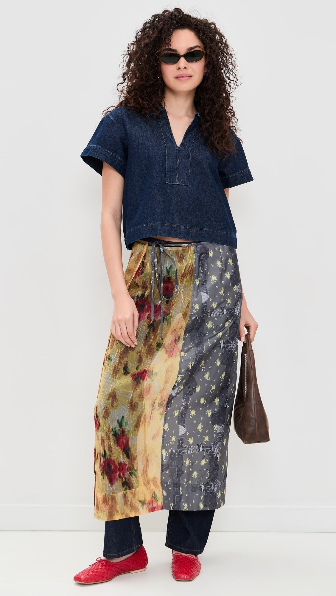 JOE'S | Haut "Liliane"  Bleu foncé
