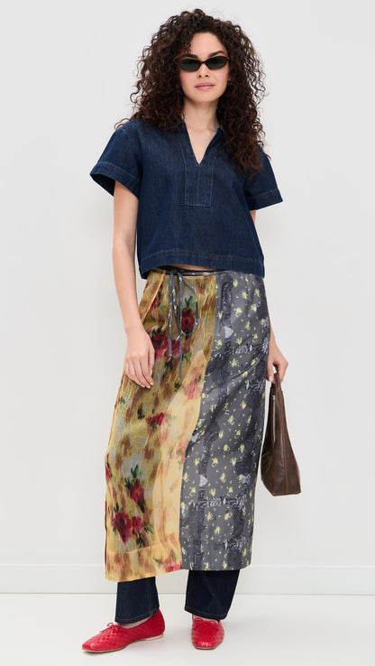 JOE'S | Haut "Liliane"  Bleu foncé