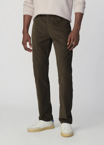 JOE'S | Pantalon en velours côtelé "The Brixton" - Feuille de thé