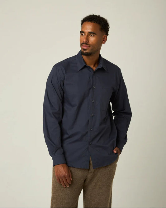 Peregrine | Chemise 'Kenilworth' - Marine