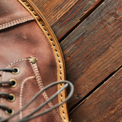 Astorflex |  Bottes à lacets Legendflex -  marron foncé