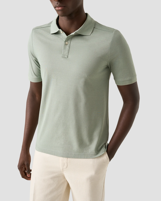 Eton | Le polo Piqué - Sauge