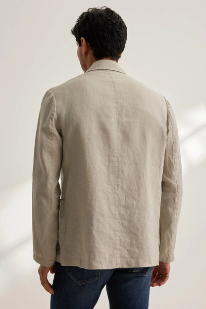 Velvet | Blazer en lin "WARREN" - Sable