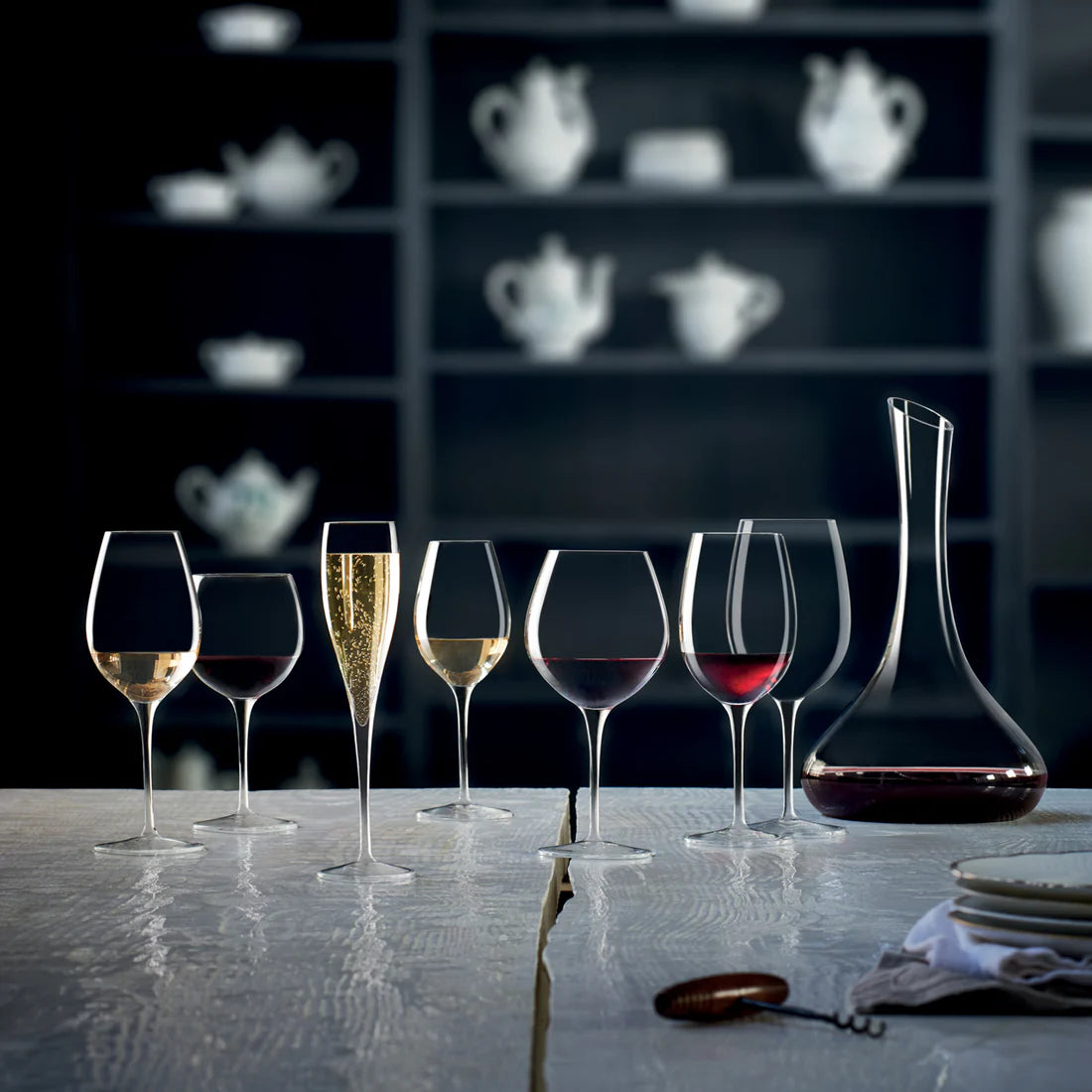 LUIGI BORMIOLI | VINOTEQUE PERLAGE 6 OZ Flûtes à champagne (lot de 4)