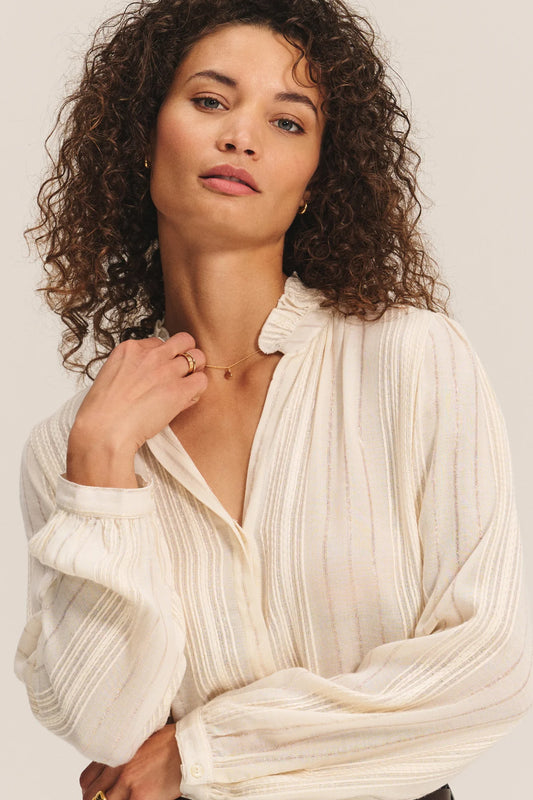 Velvet | Blouse "CYNTHIA" - Ivoire