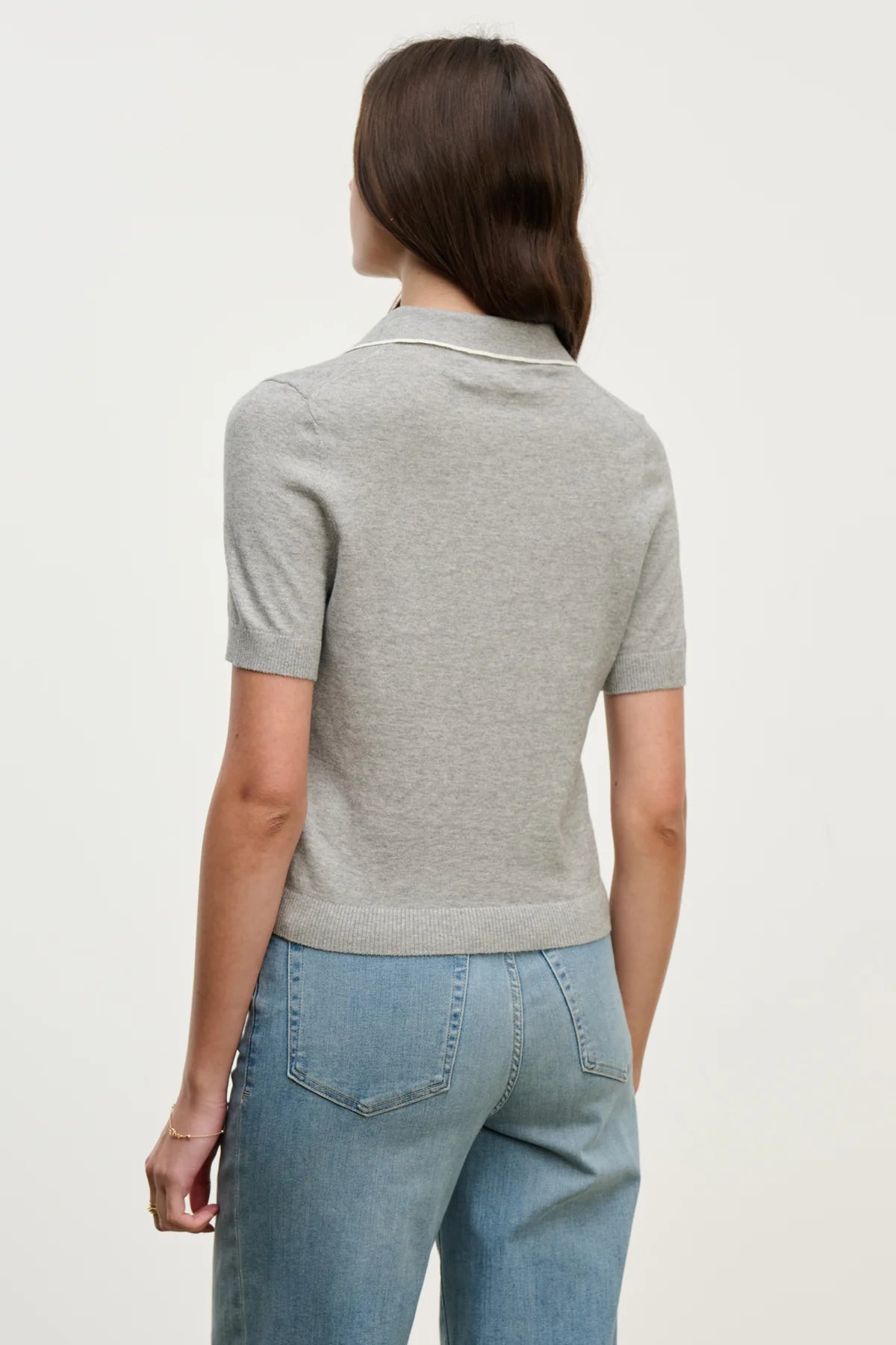 Velvet | Polo "ABELA" - Gris