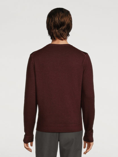 Robert Barakett | Le pull en laine mérinos ''Bertona'' - Bordeaux