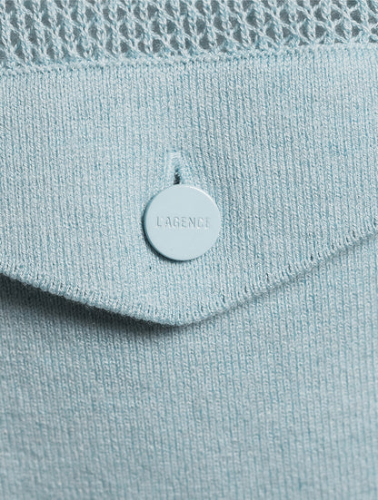 L'AGENCE| Pull 'Carine' | Bleu
