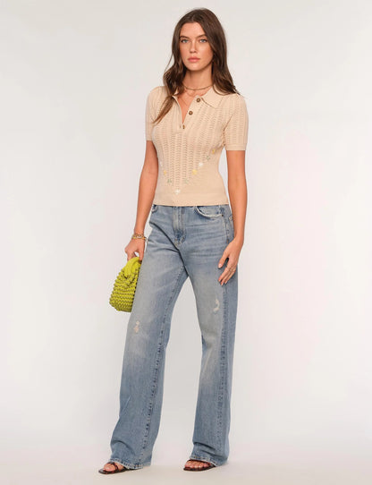 HEARTLOOM | Top "MATEA" - Avoine