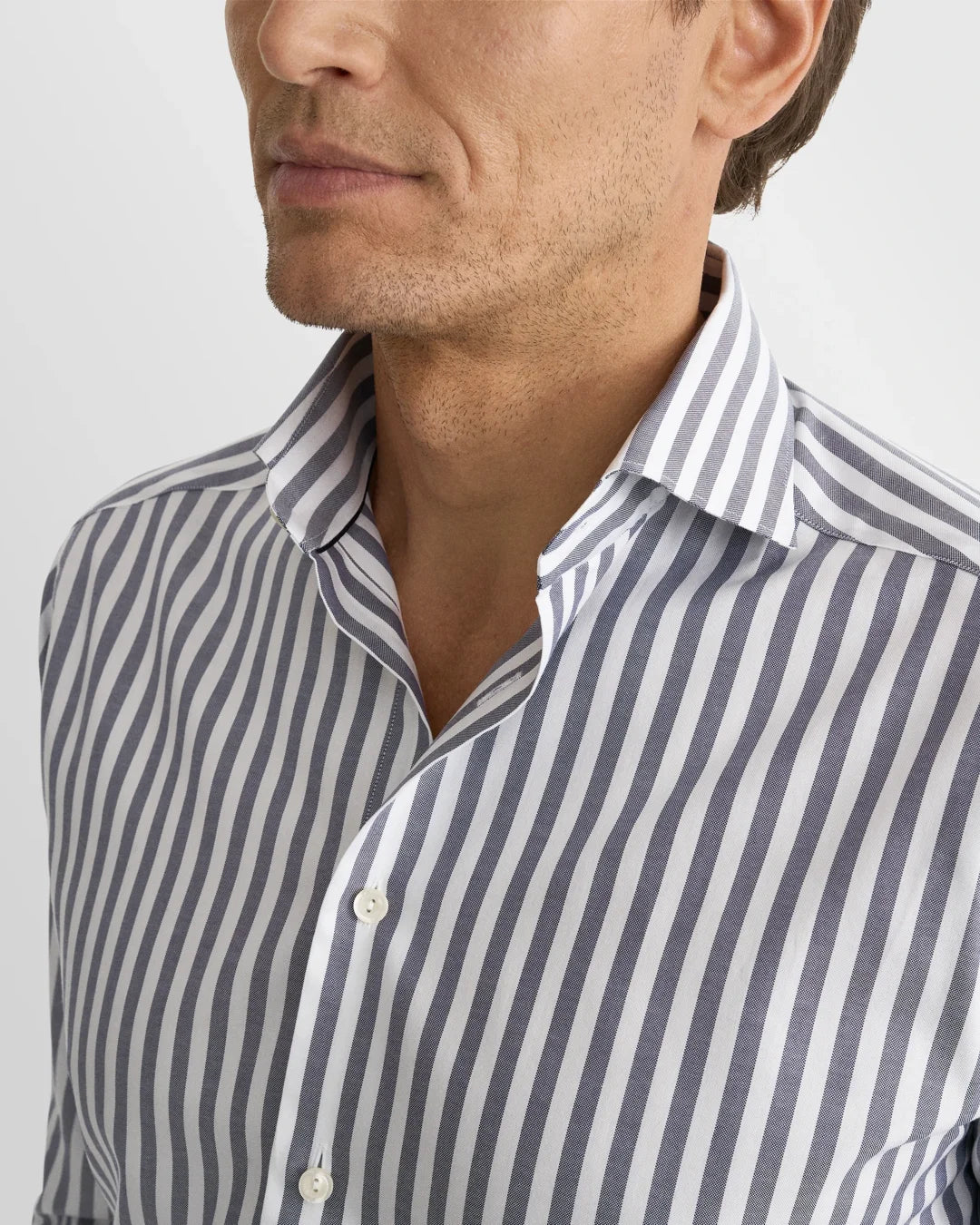 ETON | Chemise Oxford à rayures Bengal - Bleu