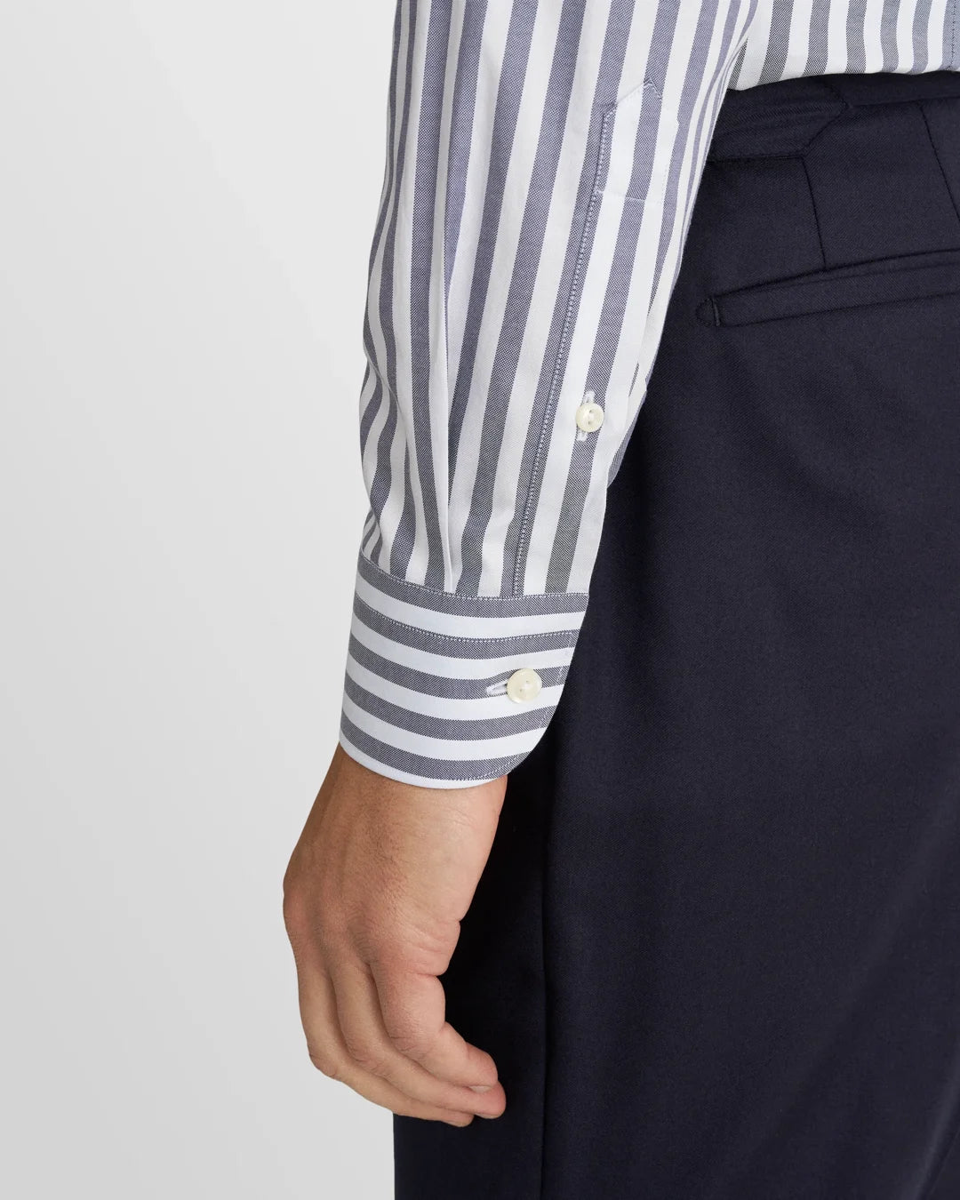 ETON | Chemise Oxford à rayures Bengal - Bleu