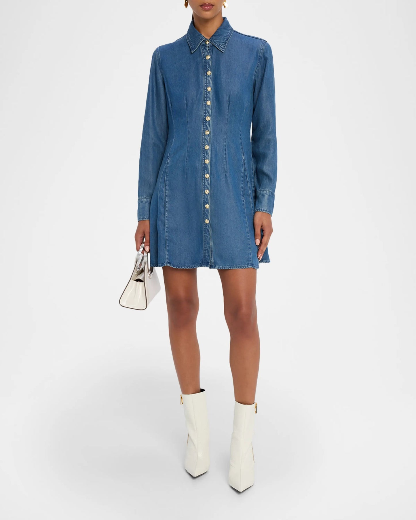 Generation Love | Robe "Clemente" en tencel - Denim