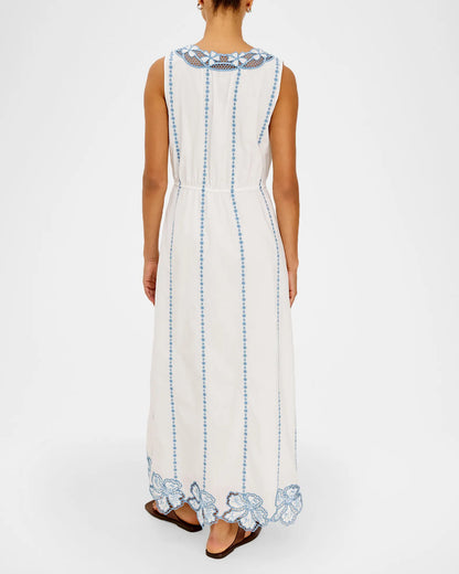 Rails | La chemise "Lorina"- Blanc et bleu