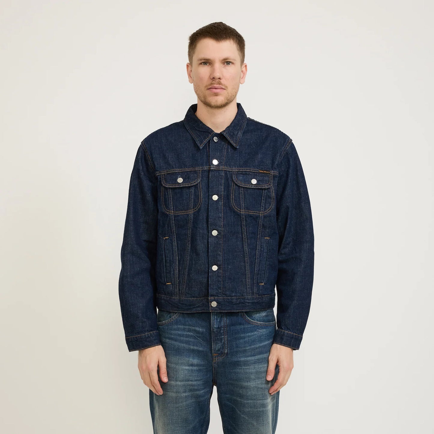 Nudie Jeans | Veste en denim ''Danny 40s redcast'' - Bleu