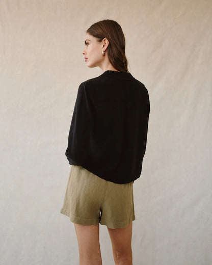 Bella Dahl | Chemise ¨Puritan¨| Noir