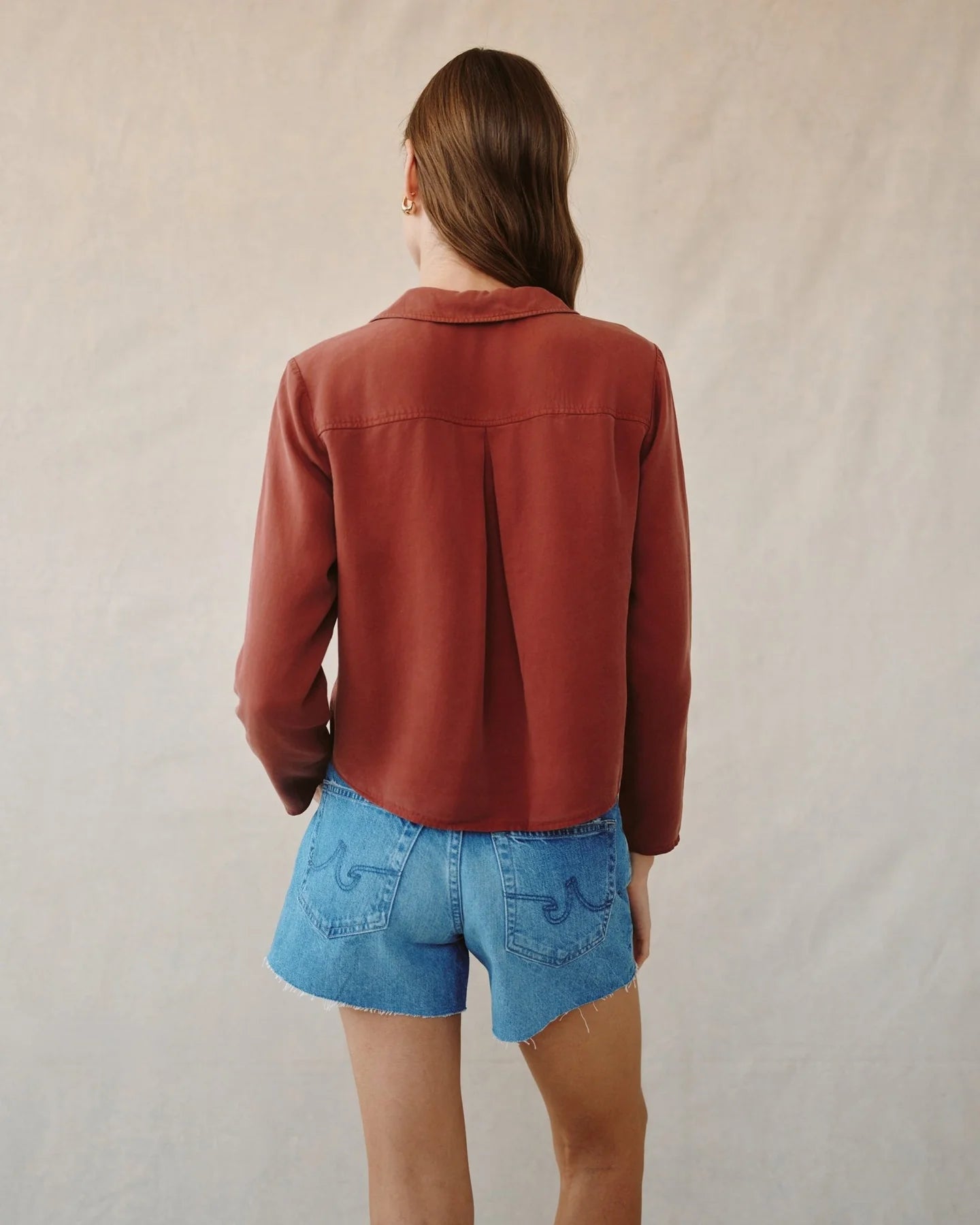 Bella Dahl | Chemise ¨Puritan¨| Rouge