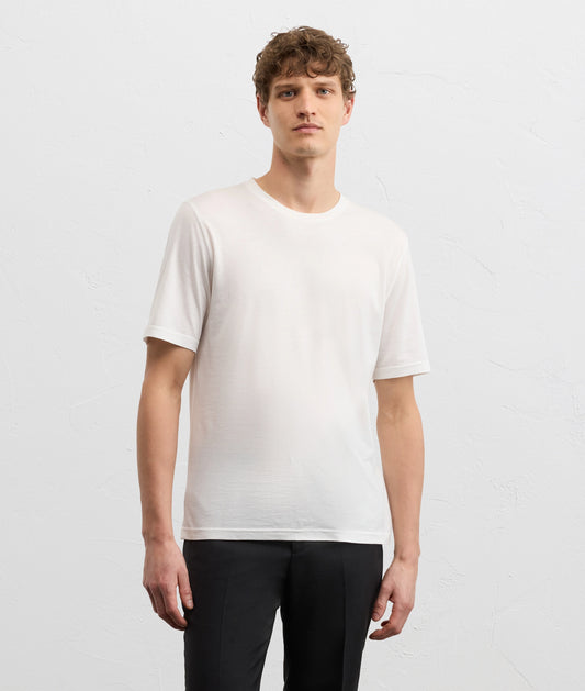 Pal Zileri | T-shirt ultra-léger en jersey "J8550" - Blanc