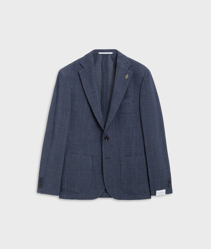 Pal Zileri | Veston texturé Baron - Mélange bleu