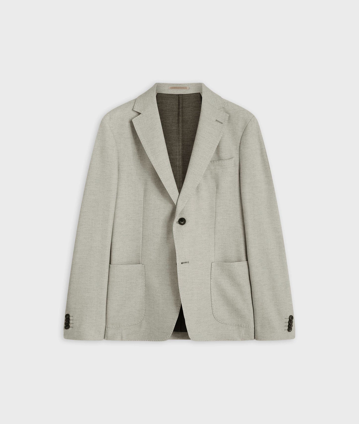 Pal Zileri | Veston en jersey imprimé à chevrons - Naturel