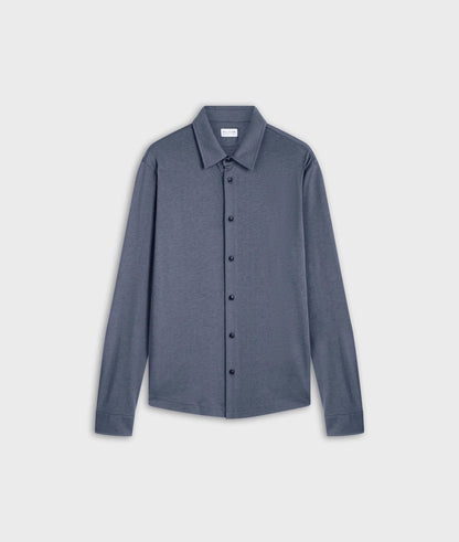 Pal Zileri | Chemise en coton et lyocell - Bleu clair