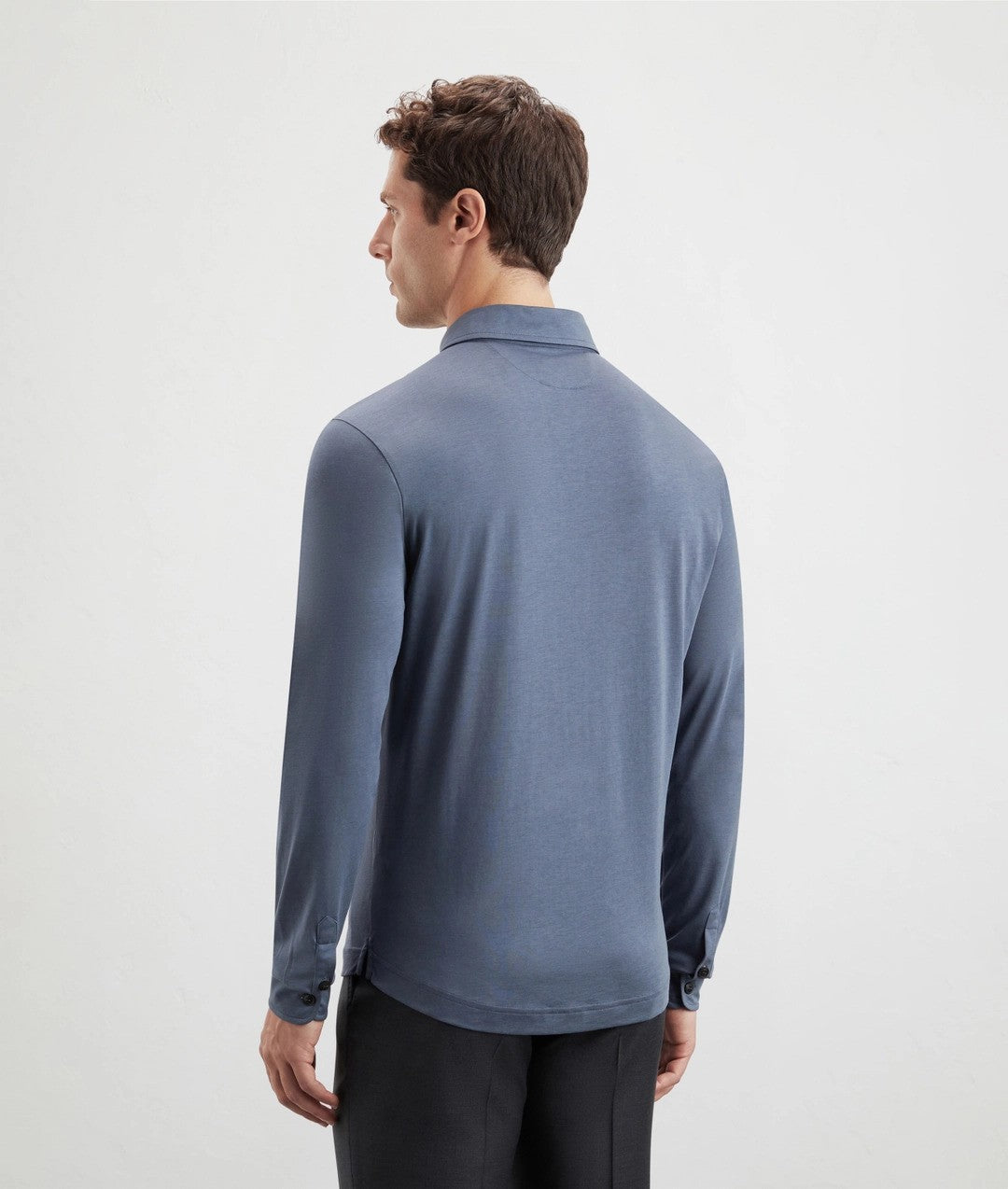 Pal Zileri | Chemise en coton et lyocell - Bleu clair
