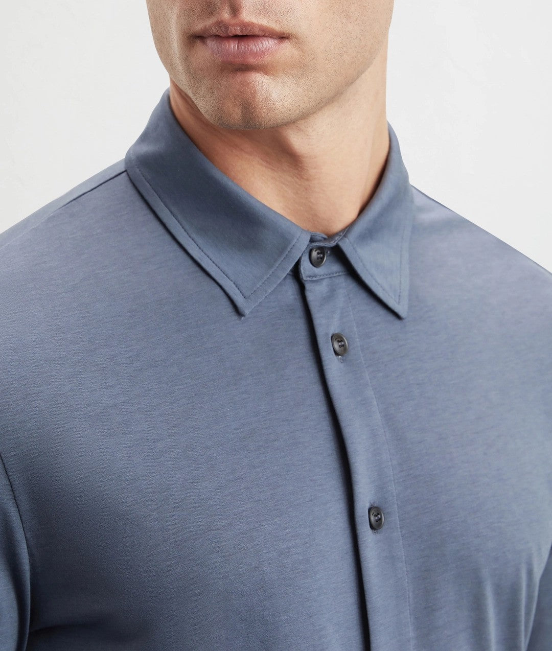 Pal Zileri | Chemise en coton et lyocell - Bleu clair