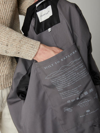 Peregrine | La veste cirée Bexley - Noir