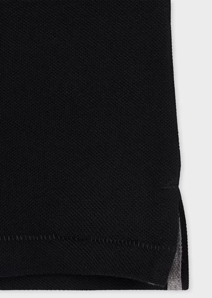 Paul smith | Polo en coton piqué avec logo zèbre - Noir