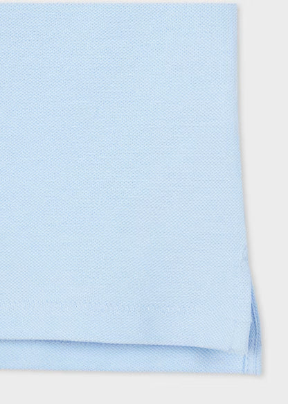 Paul smith | Polo en coton piqué avec logo zèbre - Bleu pâle